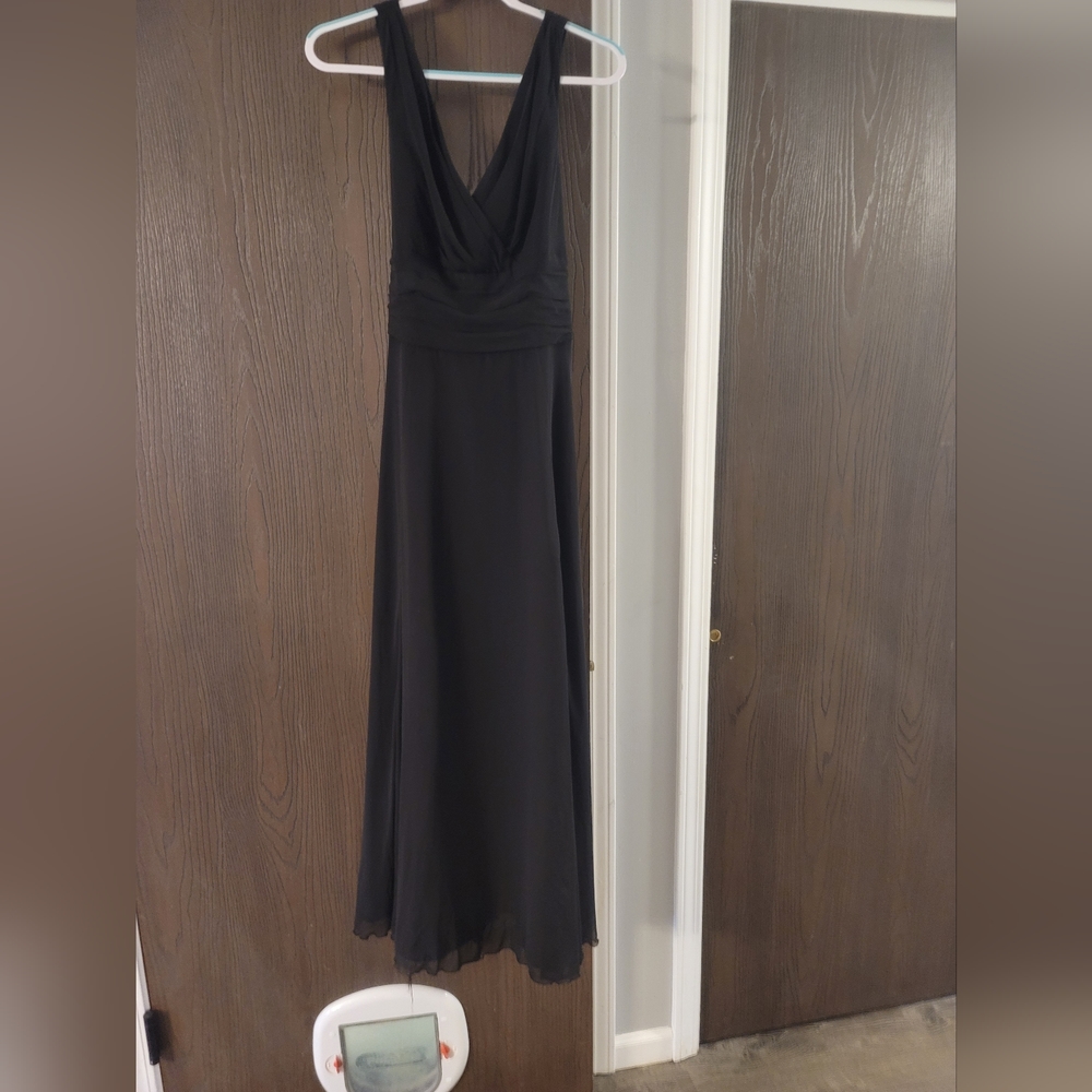Black David's Bridal Bridesmaid dress